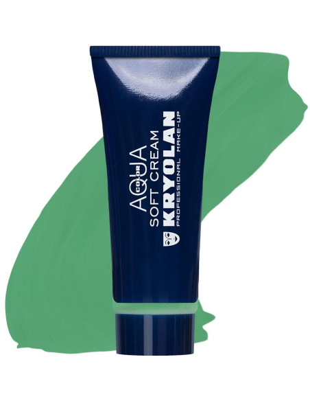 KRYOLAN AQUACOLOR SOFT CREAM 25 ML  GREEN -42
